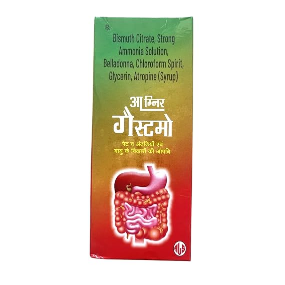 Amnir Gastmo Syrup 200ml | Digestive Relief for Indigestion, Acidity & Nausea