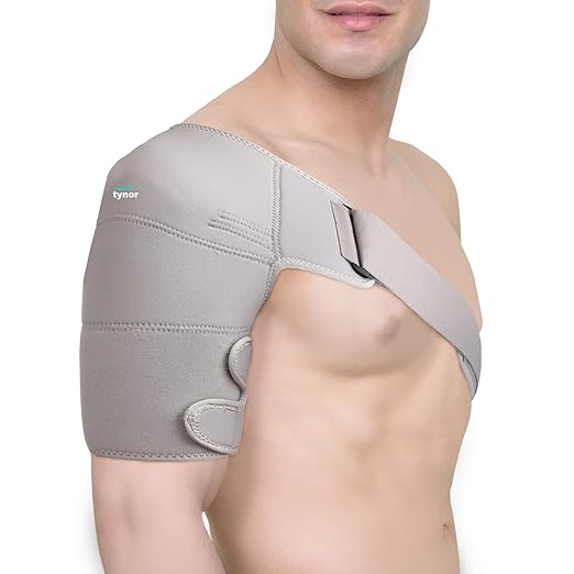 Tynor Shoulder Support Universal – Adjustable Shoulder Brace for Pain Relief & Injury Support (Men & Women)