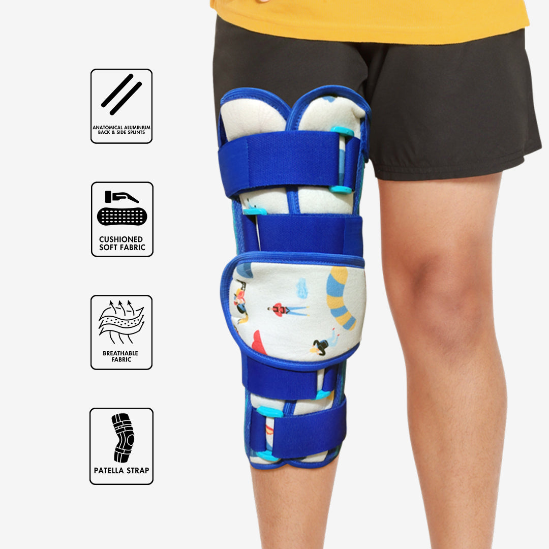 Flamingo Paediatric Knee Immobilizer | Children’s Knee Support & Immobilization Brace