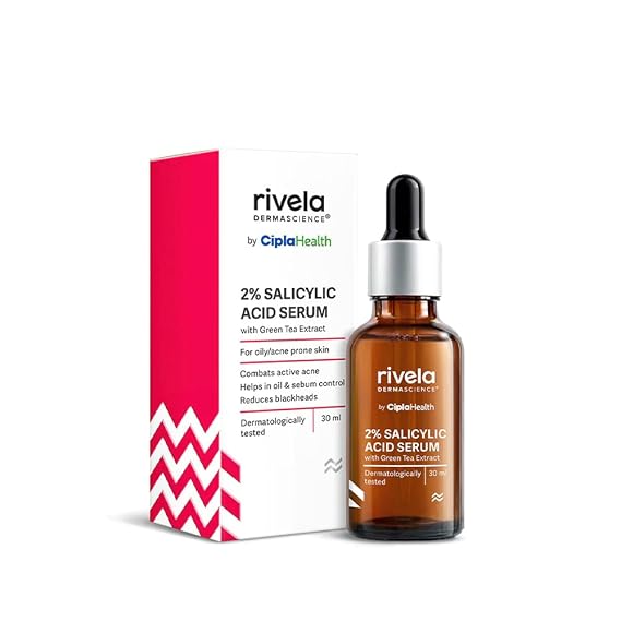 Rivela Dermascience 2% Salicylic Acid Face Serum – 30 ML