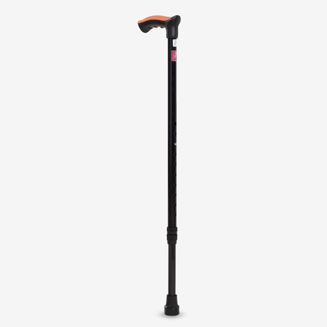 Flamingo Walking Stick | Lightweight Adjustable Aluminum Walking Cane with Anti-Slip Rubber Tip | Mobility Aid for Elderly, Injury Recovery & Daily Walking Support