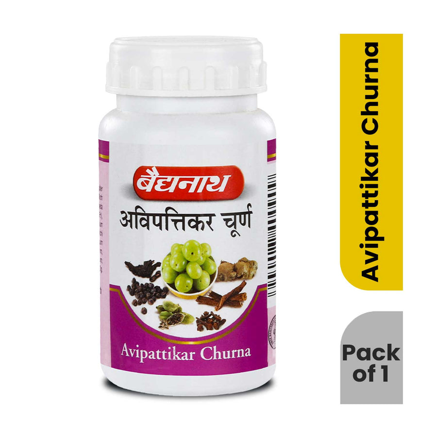 Baidyanath Avipattikar Churna 120 g | Ayurvedic Digestive & Acidity Wellness Support