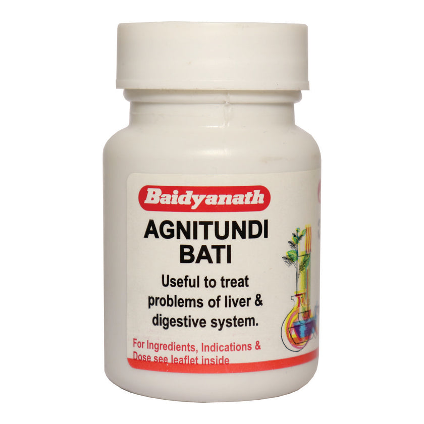Baidyanath Agnitundi Bati 80 Tablets | Ayurvedic Digestive Wellness Support