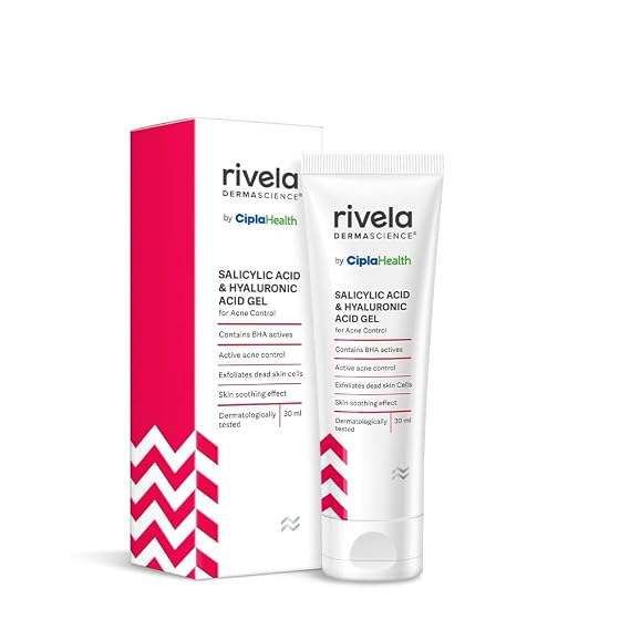 Rivela Dermascience Salicylic Acid + Hyaluronic Acid Anti-Acne Gel 30 ML