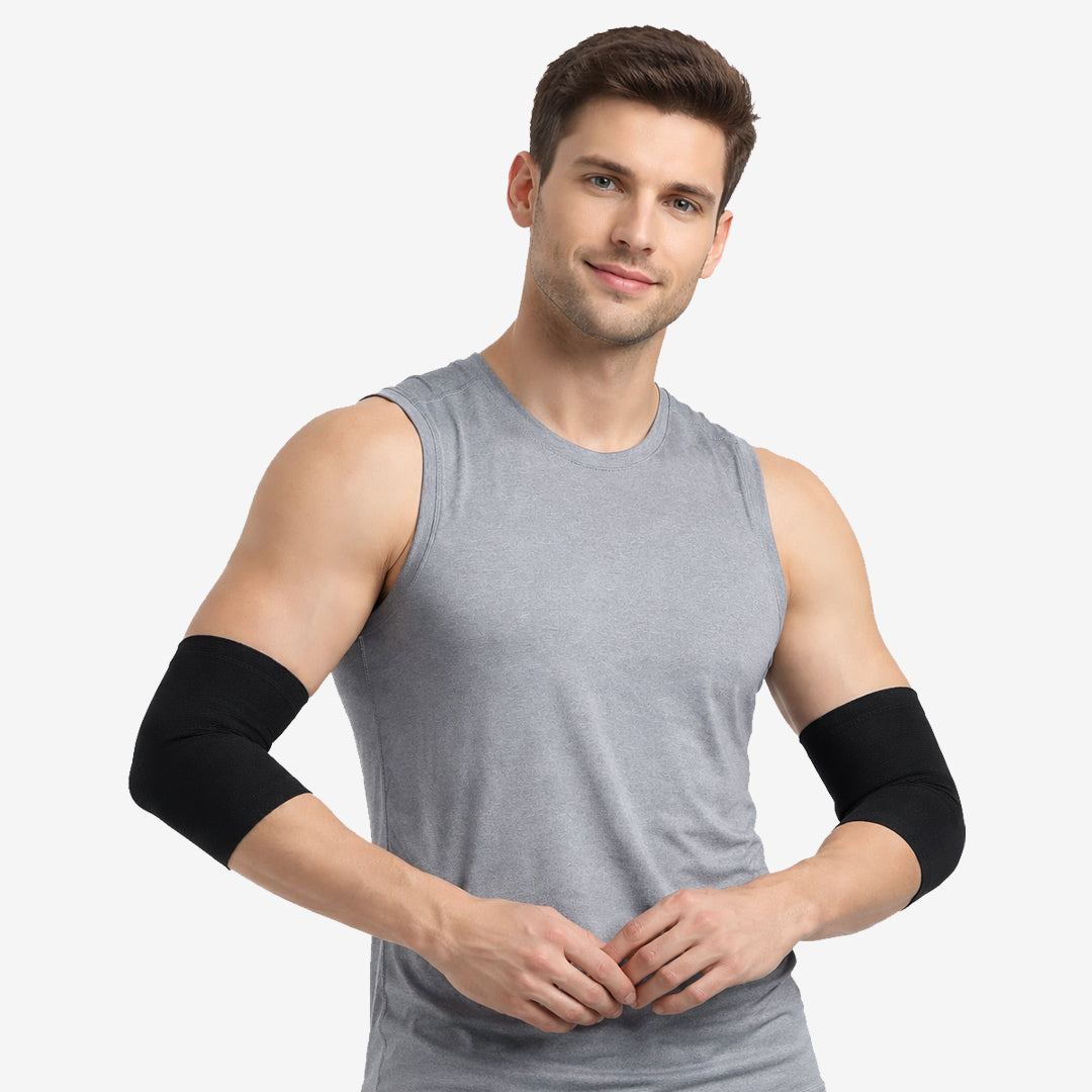 Flamingo Elbow Support Size L | Orthopedic Compression Elbow Brace for Tennis Elbow, Arthritis, Sprains, Tendonitis & Sports Injury