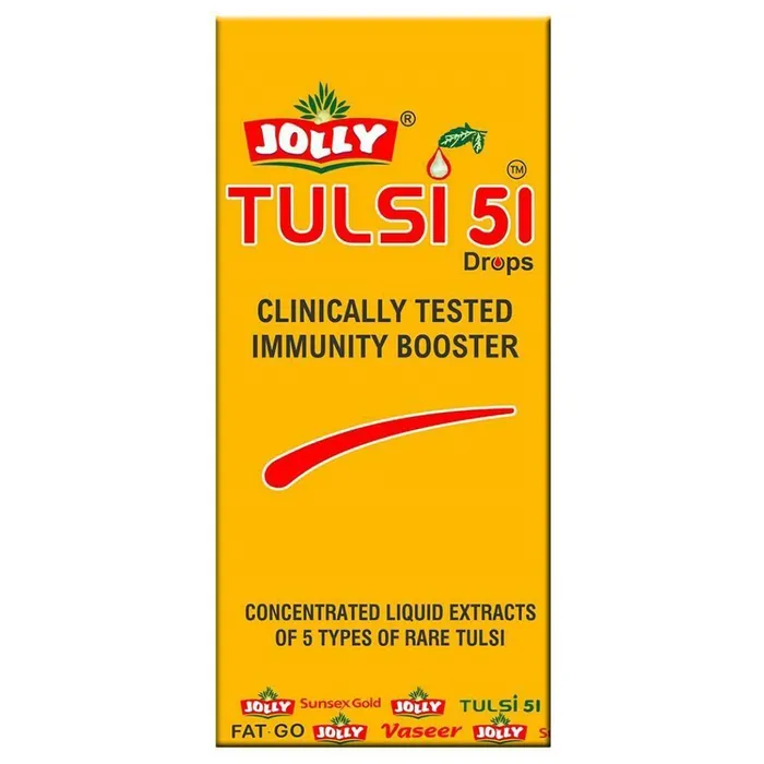 Jolly Tulsi 51 Drops 30ml | Natural Ayurvedic Immunity Booster