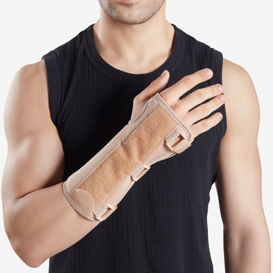 Flamingo Wrist Cock-Up Splint Size XL | Orthopedic Wrist Support Brace for Carpal Tunnel Syndrome, Wrist Sprains, Tendonitis & Fracture Recovery