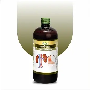 Shree Dhootapapeshwar Punarnavasava 450 ML | Ayurvedic Liver & Detox Tonic