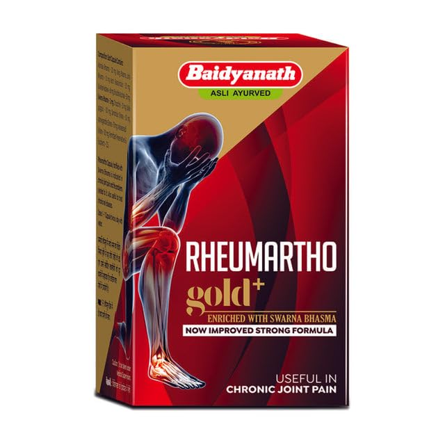Baidyanath Rheumartho Gold+ 30 Capsules | Ayurvedic Joint & Musculoskeletal Wellness Support