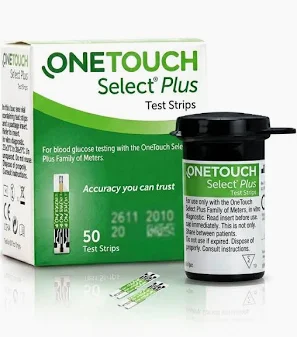 One Touch Select Plus Strip (50 Strips)