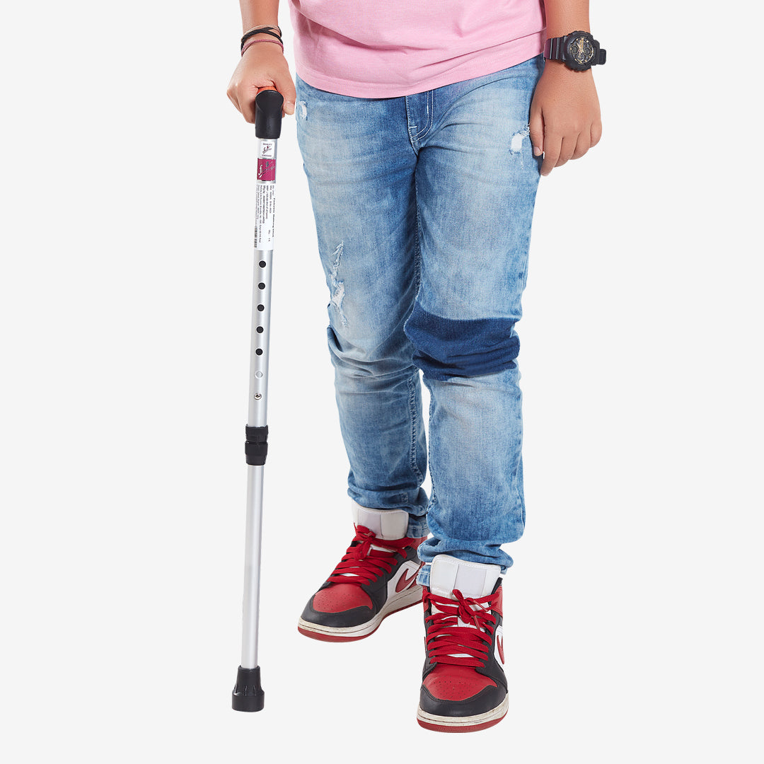 Flamingo Pediatric Walking Stick | Adjustable Walking Cane for Children | Mobility & Balance Support