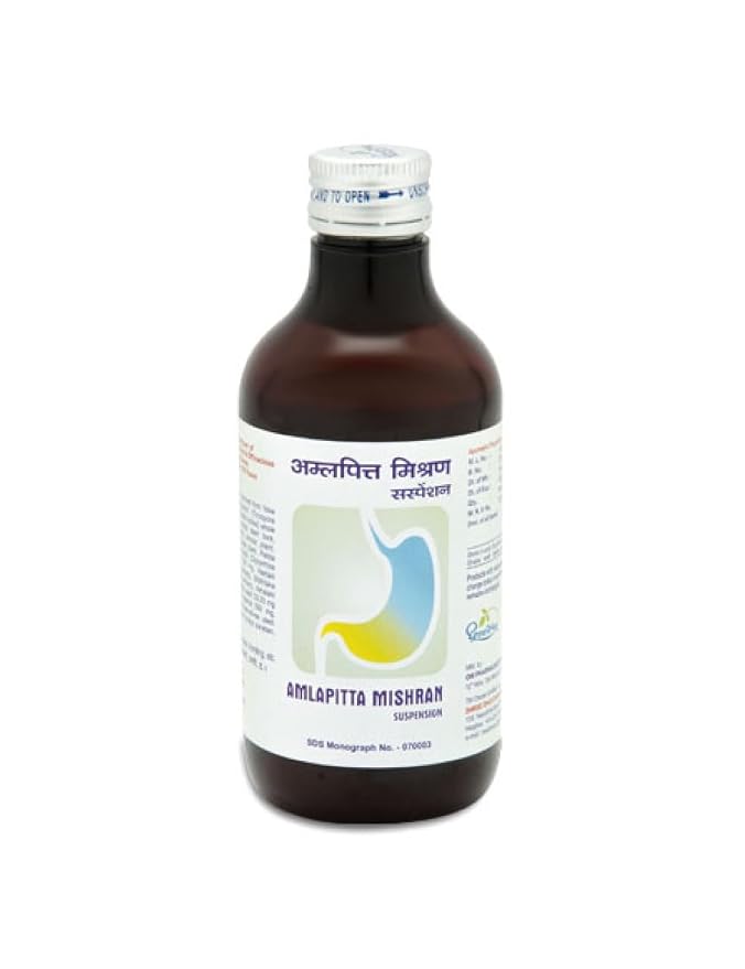 Shree Dhootapapeshwar Amlapitta Mishran 200 ML | Ayurvedic Acidity & Digestive Comfort