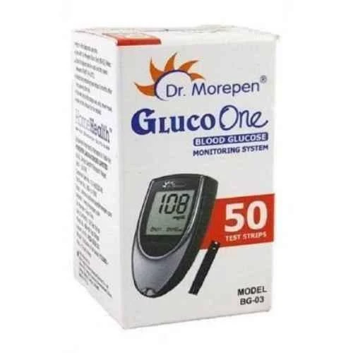 Dr. Morepen BG-03 Blood Glucose Test Strips ( 50's )
