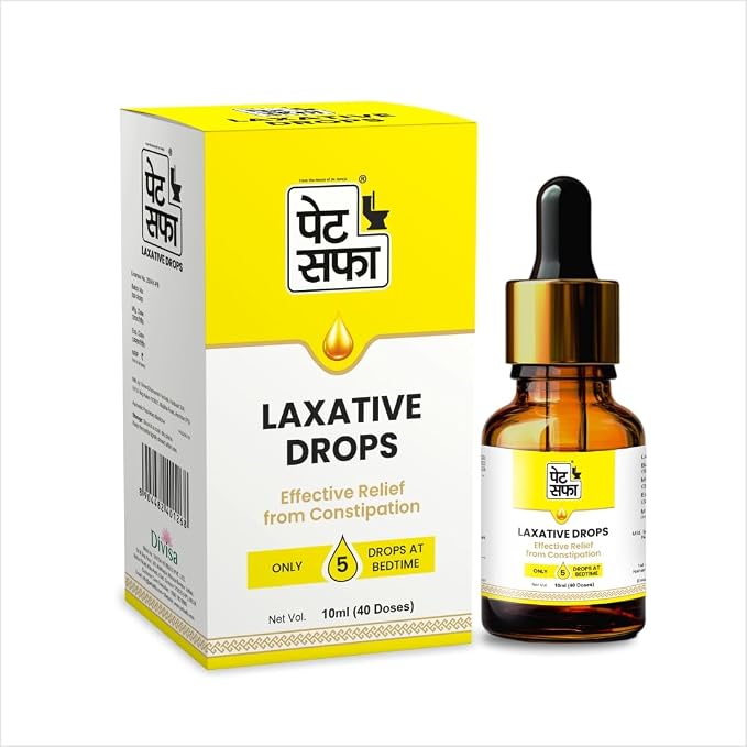 Pet Saffa Laxative Drops 10ml | Ayurvedic Relief from Constipation