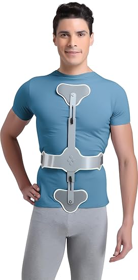Flamingo Hyper Extension Brace Short | Orthopedic Spine Immobilization Brace for Thoracolumbar Fractures, Posture Correction & Back Support