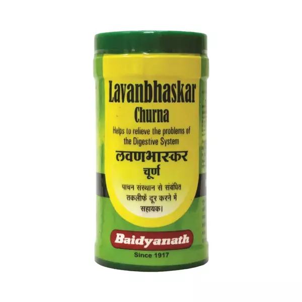 Baidyanath Nagpur Lavanbhaskar Churna 120 g | Ayurvedic Digestive & Appetite Support