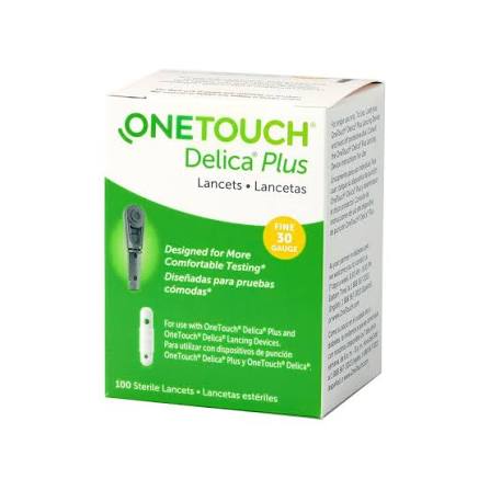 OneTouch Delica Plus Lancets 30 G