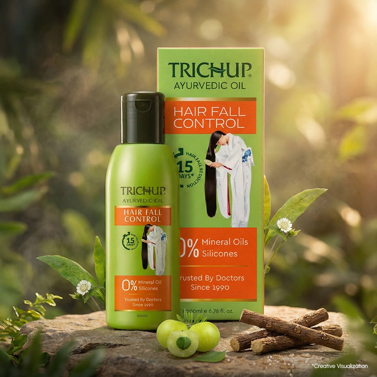 Trichup Hair Fall Control Oil 100 ML | Ayurvedic Hair Care Oil for Hair Fall & Hair Strength