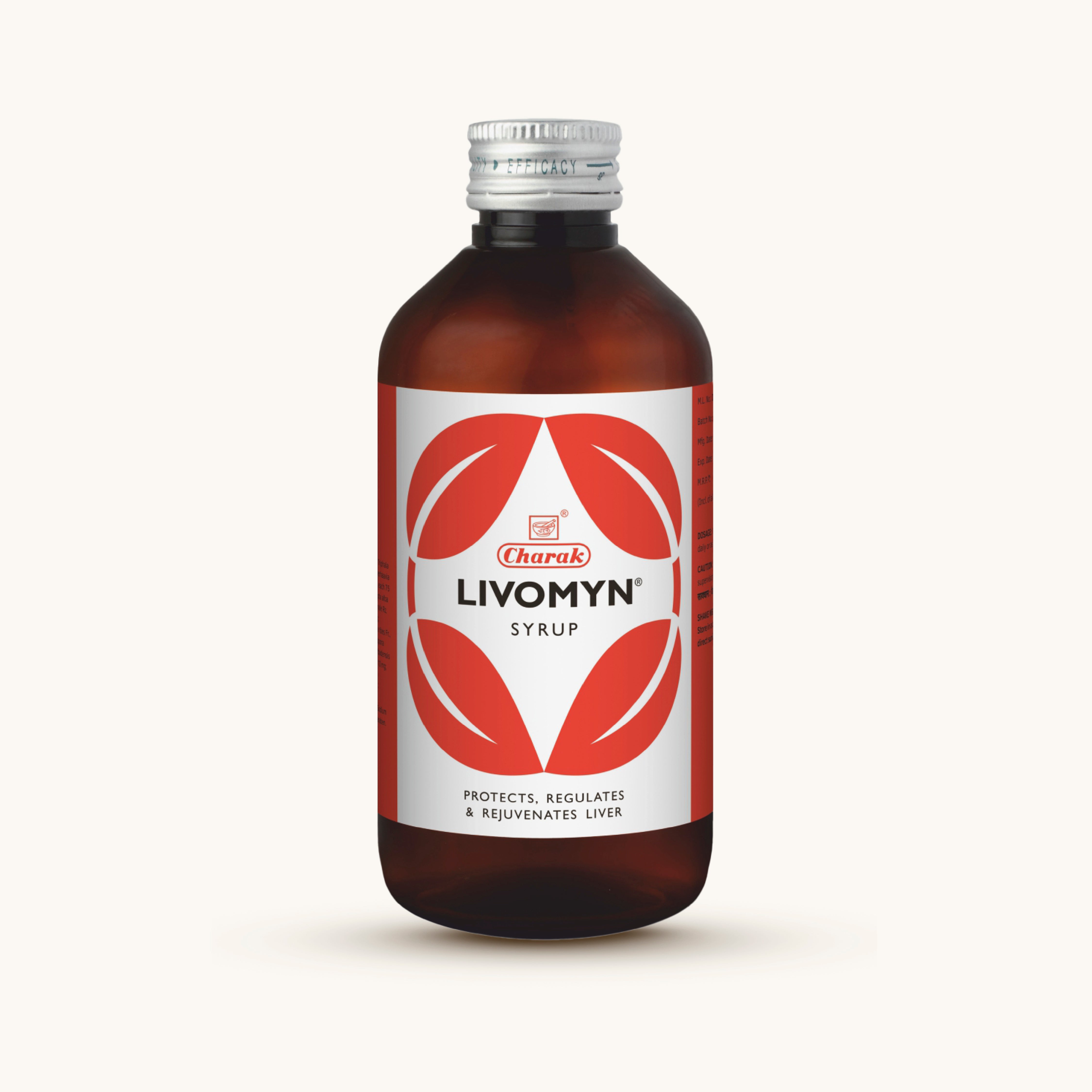 Charak Livomyn Syrup 450 ML | Ayurvedic Liver Tonic & Detox Support