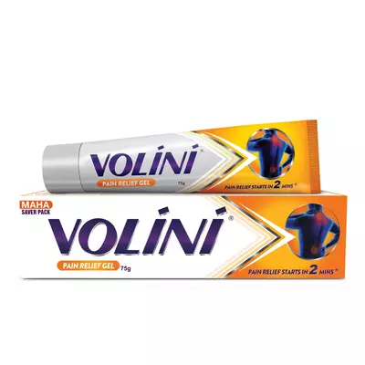 Volini Pain Relief Gel 75g – Fast Relief for Muscle & Joint Pain
