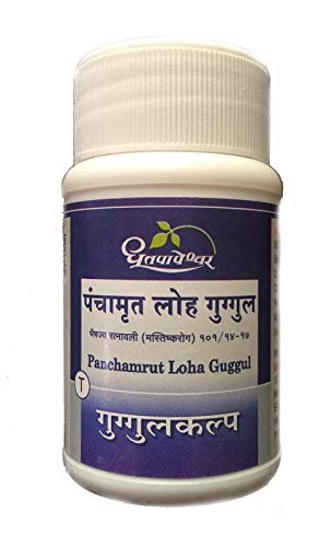 Dhootapapeshwar Panchamrut Loha Guggul 60 Tablets | Ayurvedic Joint & Nerve Support
