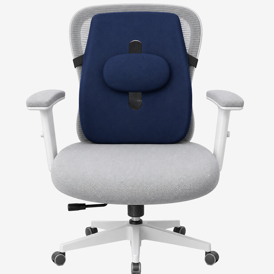 Flamingo Back Rest – Large | Orthopaedic Back Support Cushion for Office, Home & Car