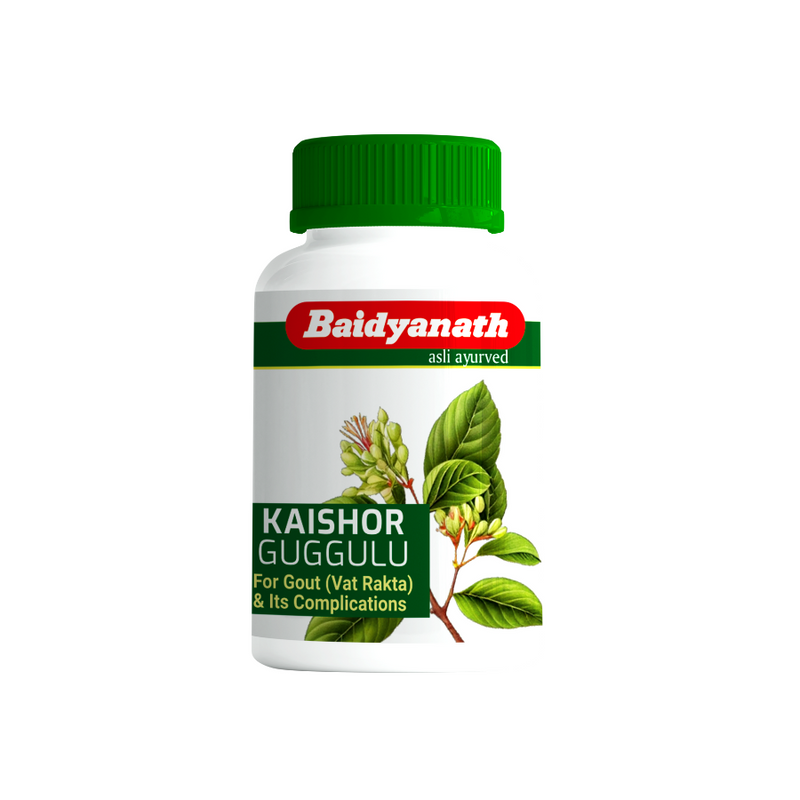 Baidyanath Kaishore Guggulu 80 Tablets | Ayurvedic Joint & Musculoskeletal Wellness Support