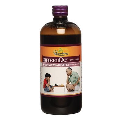 Shree Dhootapapeshwar Saraswatarishta 450ml | Ayurvedic Memory & Heart Health Tonic