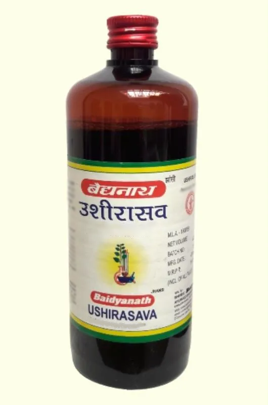 Baidyanath Usirasav 450 ml | Ayurvedic Cooling, Urinary & General Wellness Support