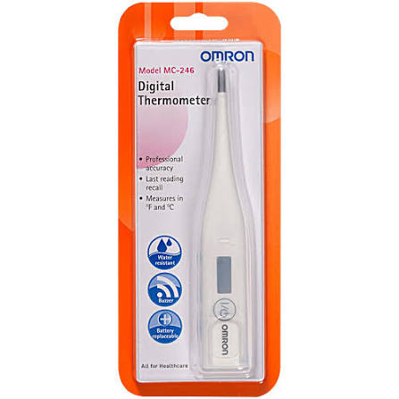Omron Thermometer Pencil Type ( MC - 246)