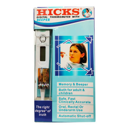 HICKS DIGITAL THERMOMETER DMT -102