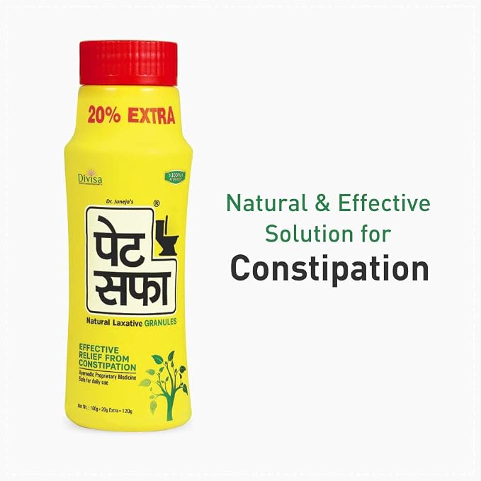 Pet Saffa Natural Laxative Granules 120g | Constipation & Digestive Relief