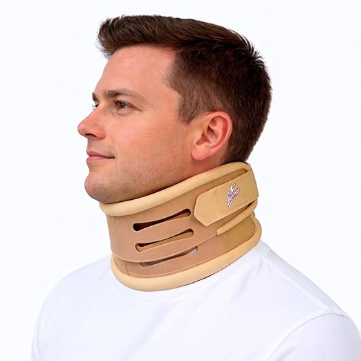 Flamingo Hard Cervical Collar Size M | Rigid Neck Support for Cervical Spine Immobilization & Pain Relief