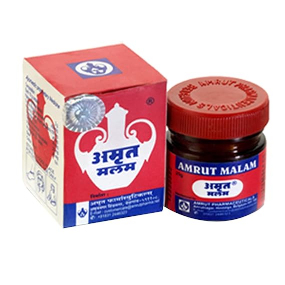 Amrut Malam 25 GM | Ayurvedic Skin Ointment for Dry & Cracked Skin