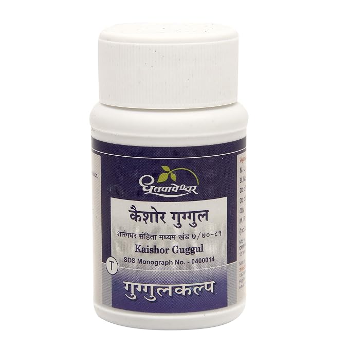 Dhootapapeshwar Kaishor Guggul 60 Tablets | Classical Ayurvedic Digestive Support