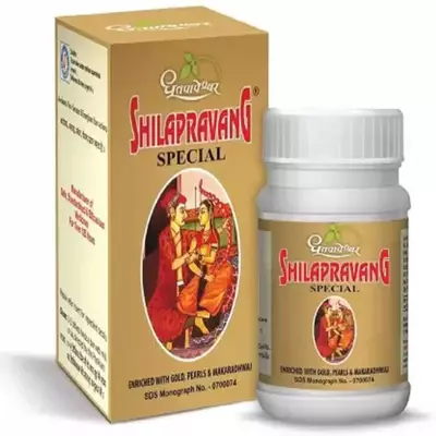 Dhootapapeshwar Shilapravang Special 30 Tablets | Ayurvedic Men's Vitality Support (Prescription Use)