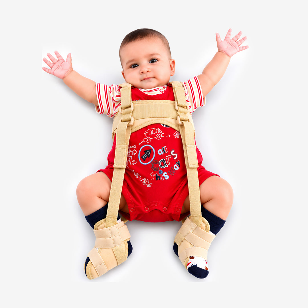 Flamingo Pavlik Harness L | Infant Hip Support Harness for Developmental Hip Dysplasia | Chest Size 52–61 cm