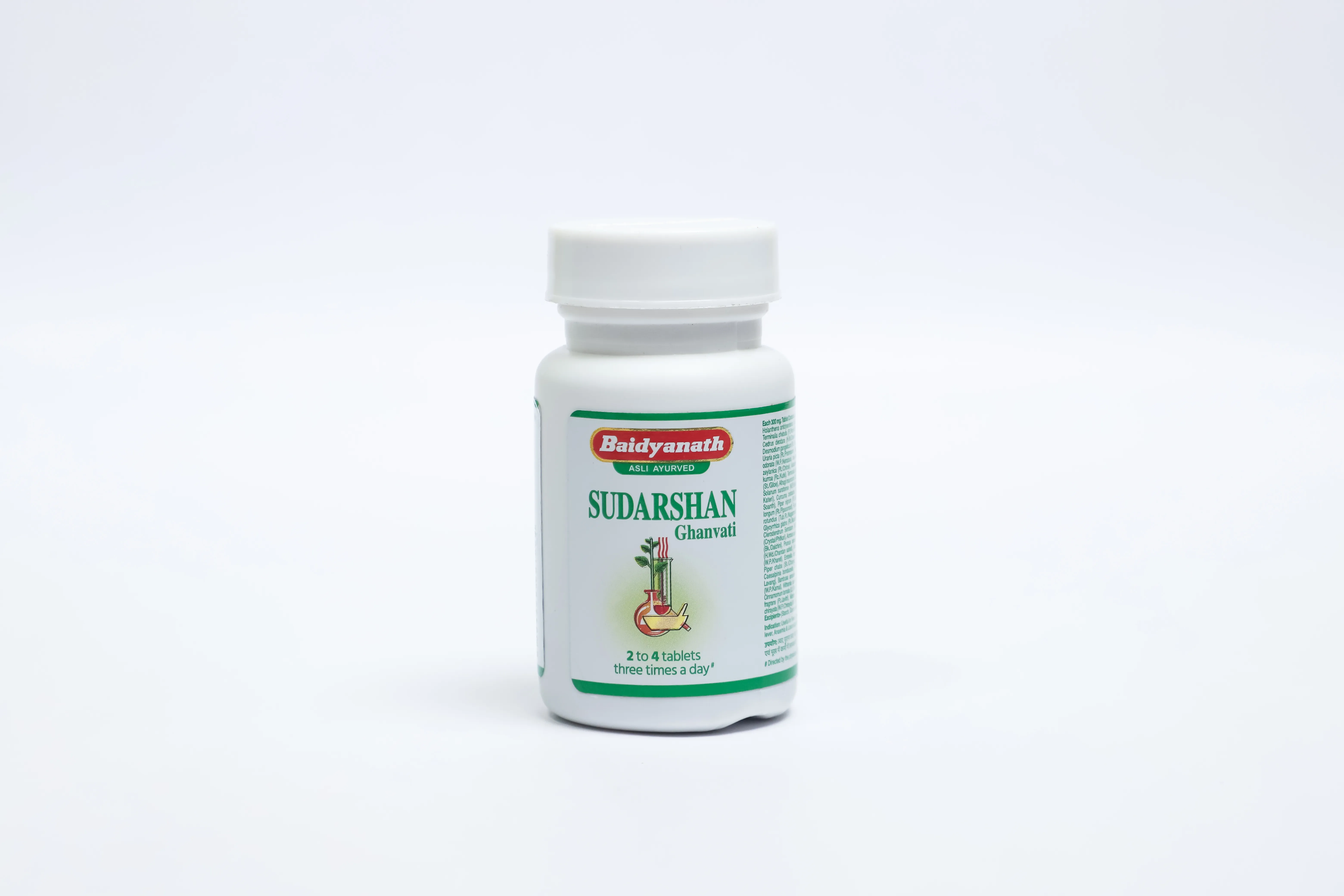 Baidyanath Sudarshan Ghanvati 40 Tablets | Ayurvedic Fever & General Wellness Support
