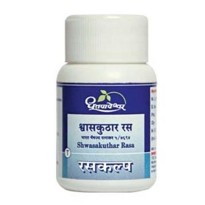 Dhootapapeshwar Shwasakuthar Rasa 60 Tablets | Classical Ayurvedic Respiratory Support