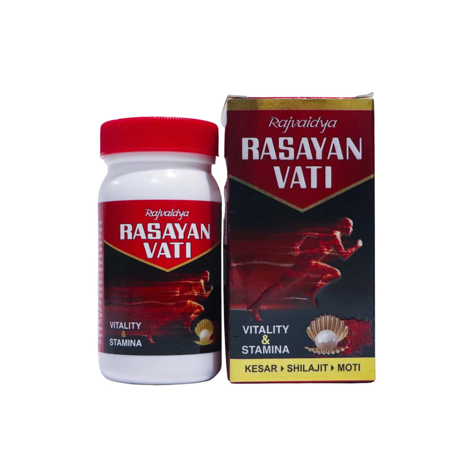 Rajvaidya Rasayan Vati Tablet 60 | Ayurvedic Men's Vitality & Stamina Tonic