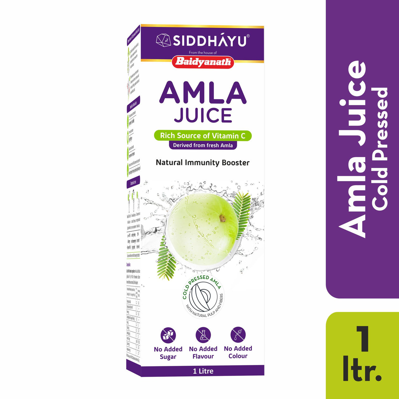 Baidyanath Amla Juice 1 L | Ayurvedic Amla Herbal Wellness Juice