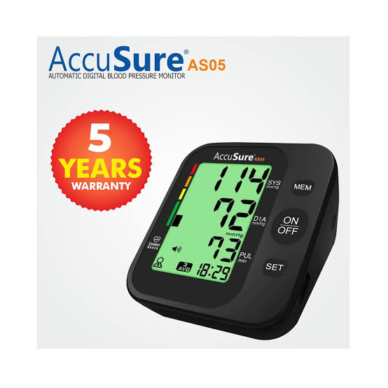 AccuSure AS05 Automatic Blood Pressure Monitor