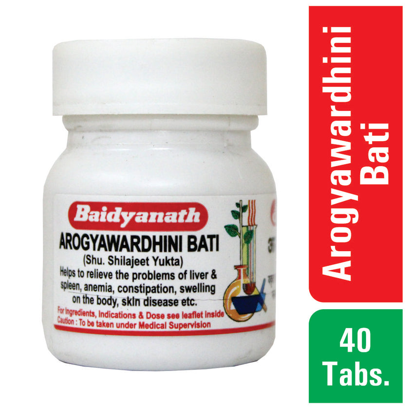 Baidyanath Arogyavardhini Bati | Ayurvedic Liver & Digestive Wellness Support