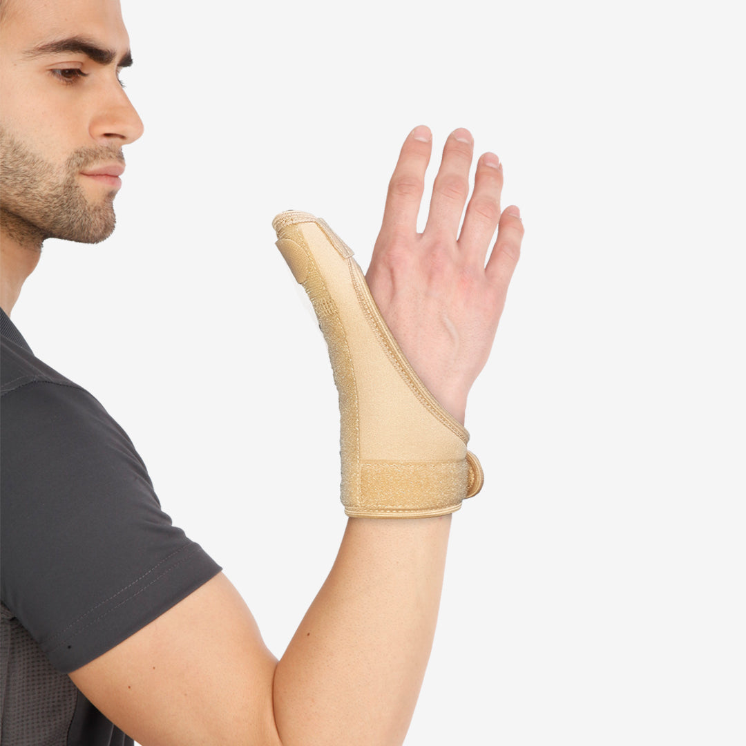 Flamingo Thumb Spica Splint Size XL | Orthopedic Thumb & Wrist Support Brace for Thumb Sprain, De Quervain's Syndrome, Arthritis & Fracture Recovery